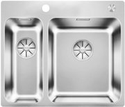 Мойка Blanco Solis 340/180-IF/A нержавеющая сталь полированная клапан-автомат InFino 526132 фото в Челябинске