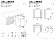 Винный шкаф Dunavox DAU-45.125DOP.TO фото 3 в Челябинске