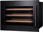 Винный шкаф Dunavox DX-24.56BBK (B) петли слева фото 3 в Челябинске