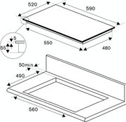 Варочная панель Bertazzoni P604I1B26NV фото 4 в Челябинске