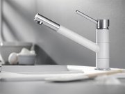 Смеситель Blanco Kano 525030 Silgranit белый фото 2 в Челябинске