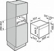 Встраиваемая пароварка с СВЧ Miele DGM7840 OBSW фото 3 в Челябинске
