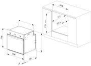 Духовой шкаф Korting OKB 5704 CW фото 2 в Челябинске