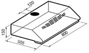 Вытяжка Korting KHT 6230 X фото 2 в Челябинске