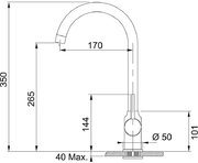 Смеситель Franke Pola Neo миндаль фото 4 в Челябинске