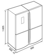 Холодильник Teka NFE 900 X фото 3 в Челябинске