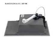 Мойка Blanco Elon XL 6S антрацит клапан-автомат InFino 524834 фото 4 в Челябинске
