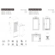 Винный шкаф Dunavox DAB-65.178TSS.TO фото 4 в Челябинске