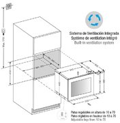 Встраиваемый винный шкаф Pando PVMAVP 45-18CRL фото 3 в Челябинске