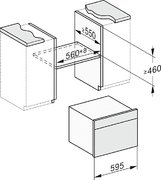 Встраиваемая комби-пароварка Miele DGC 7840 OBSW фото 4 в Челябинске
