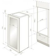 Винный шкаф De Dietrich DWSL 980 X фото 3 в Челябинске