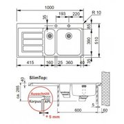 Мойка Franke EOX 251 крыло слева фото 2 в Челябинске