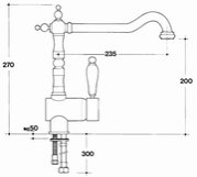 Смеситель Smeg ME3OT фото 2 в Челябинске