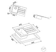 Мойка Smeg LMN1VNS фото 2 в Челябинске