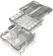 Полновстраиваемая посудомоечная машина Miele G 7965 SCVi XXL AutoDos фото 3 в Челябинске