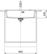 Мойка Franke Maris MRG 610-72 TL черный фото 4 в Челябинске