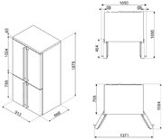 Холодильник Smeg FQ60CAO5 фото 3 в Челябинске