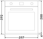 Духовой шкаф Smeg SOP6102TB3 фото 3 в Челябинске