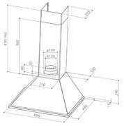 Вытяжка Faber SYNTHESIS W A90 PB фото 2 в Челябинске