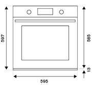 Духовой шкаф Bertazzoni F6011MODETX фото 2 в Челябинске
