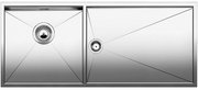 Мойка Blanco Zerox 400/550-T-IF/N чаша слева нержавеющая сталь фото 4 в Челябинске