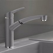 Смеситель Blanco NEA-S SILGRANIT алюметаллик фото в Челябинске