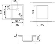 Мойка Smeg VFU34SFR фото 4 в Челябинске