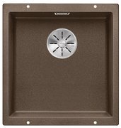 Мойка Blanco SUBLINE 400-U SILGRANIT отводная арматура InFino® мускат фото в Челябинске