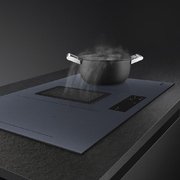 Индукционная варочная панель со встроенной вытяжкой Smeg HOBD182DG фото 4 в Челябинске