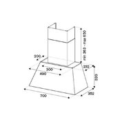 Вытяжка Bertazzoni KR70HER1NEDA фото 4 в Челябинске