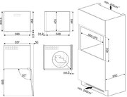 Встраиваемый винный шкаф Smeg CVI121G фото 4 в Челябинске