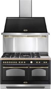 Вытяжка Lofra DOLCEVITA 150 BLACK MATT & BRASS фото 4 в Челябинске
