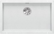 Мойка Blanco SUBLINE 700-U SILGRANIT отводная арматура InFino® белый фото в Челябинске