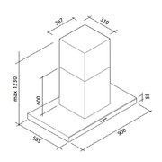 Вытяжка Falmec ZENITH NRS ISOLA 90 фото 4 в Челябинске