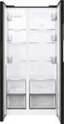 Отдельностоящий холодильник с инвертором Weissgauff WSBS 550 Built-in NoFrost Inverter Black фото 4 в Челябинске
