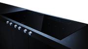 Индукционная варочная поверхность с вытяжкой Kuppersbusch KMI 12850.0 SR-E Black Chrome фото 3 в Челябинске