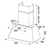 Вытяжка настенная Bertazzoni KR70HER1NDA фото 2 в Челябинске