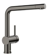 Смеситель Blanco LINUS 527732 черная сталь Смеситель Blanco LINUS 527732 черная сталь