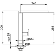 Смеситель Franke Centinox нержавеющая сталь фото 2 в Челябинске