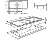 Мойка Smeg LG116D фото 2 в Челябинске