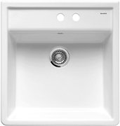 Мойка Blanco Panor 60 два отверстия глянцевый белый фото в Челябинске