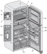 Холодильник Smeg FAB50B фото 4 в Челябинске