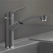 Смеситель Blanco NEA-S SILGRANIT темная скала фото в Челябинске