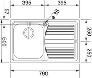 Мойка Franke LLX 611 крыло справа фото 2 в Челябинске