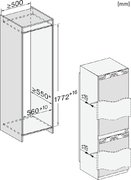 Встраиваемый холодильник Miele KFN 7774 C фото 3 в Челябинске