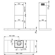 Вытяжка Falmec PLANE BLACK NRS 90 (PLUS) фото 4 в Челябинске