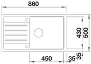 Мойка BLANCO LEGRA XL 6 S Silgranit черный фото 4 в Челябинске