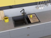 Мойка Omoikiri Banzen 86-2 GR фото 3 в Челябинске