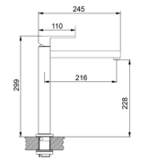 Смеситель Franke Planar Crystal хром/белый фото 4 в Челябинске