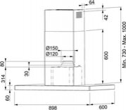 Вытяжка Franke FCR 925 I TC BK XS фото 2 в Челябинске